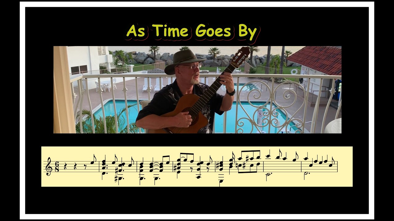 As Time Goes By : Guitar Lesson + Score