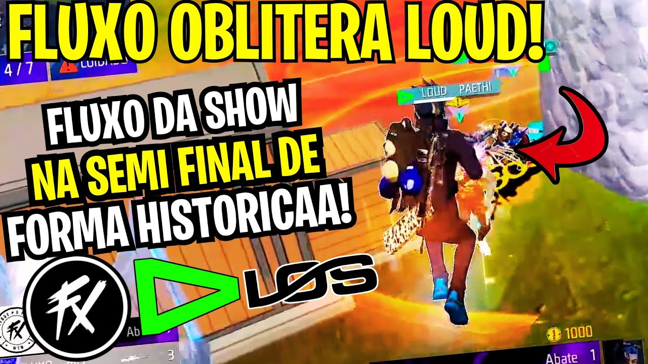 FLUXO DA O MELHOR SHOW EM 2026 AMASSANDO LOUD E FAZENDO BOOYAHS EPICOSSS! LIGA LPT SEMI FINAL!