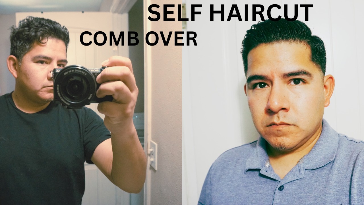 HOW TO CUT A COMB OVER FADE YOURSELF / VIDEO 1