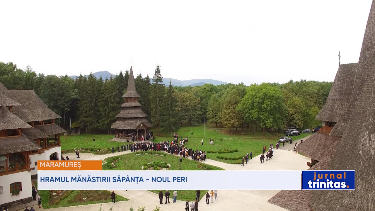 Hramul Mănăstirii Săpânța - Noul Peri