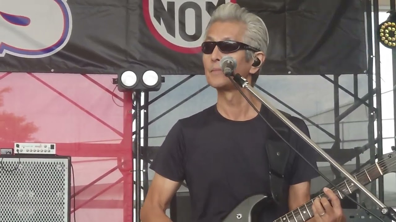 2024.7.28 IKURA'sｱﾒﾌｪｽ⑫ 横浜銀蝿 Live② 超ﾚｱ映像 ﾘﾊｰｻﾙ版 「男の勲章」4:46〜😎