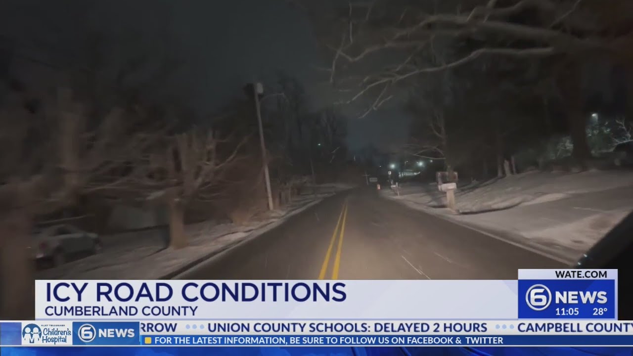 Icy roadways around Crossville create hazardous conditions for commuters and businesses