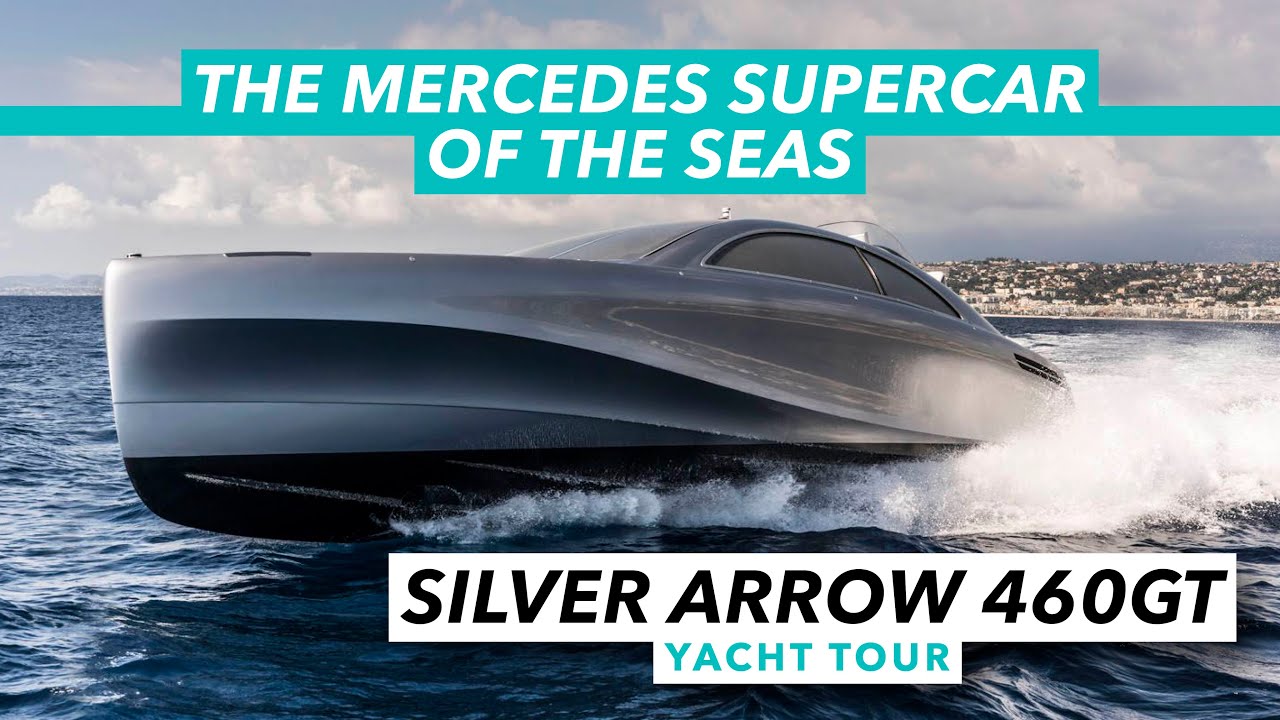 The €2.9m Mercedes supercar of the seas | Silver Arrow 460GT yacht tour | Motor Boat & Yachting