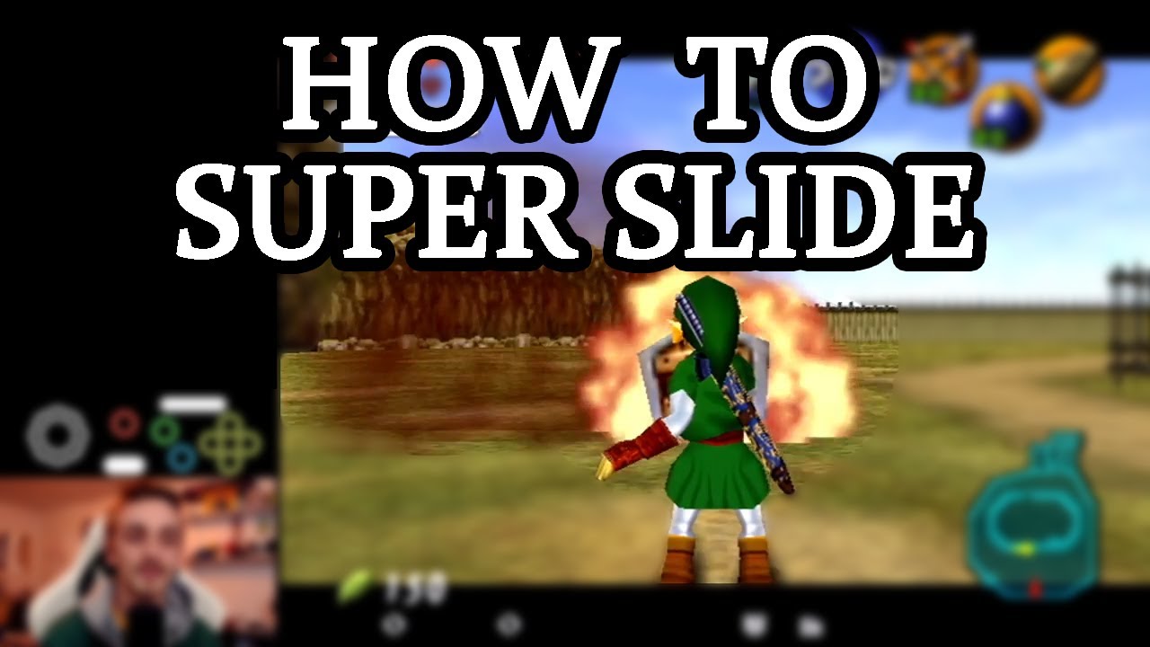 HOW TO Superslide in Ocarina of Time, in depth tutorial with frame data