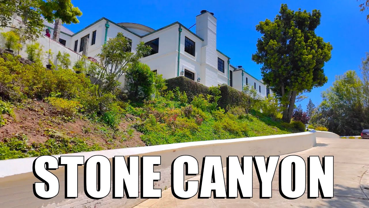 Driving Stone Canyon (Bel Air)