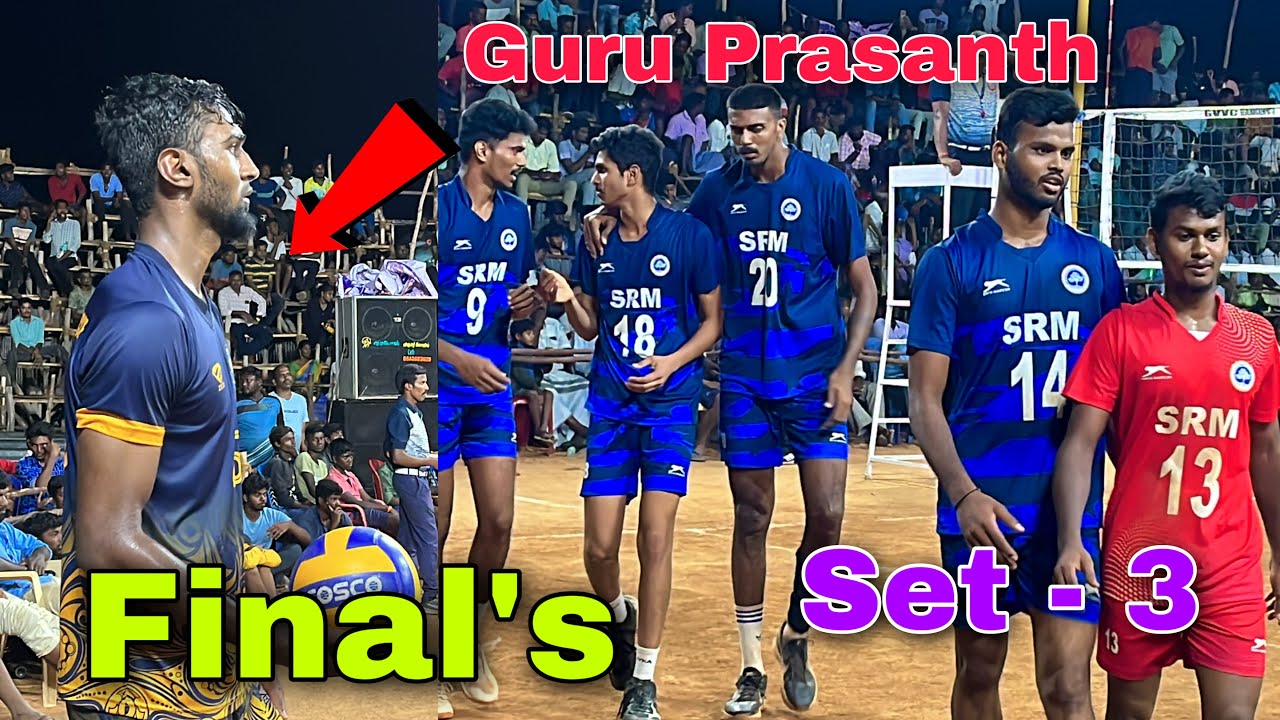 Excellent Final’s 👌 GST Chennai Vs SRM 🔥 Guru Prasanth | Gejalnaickenpatti