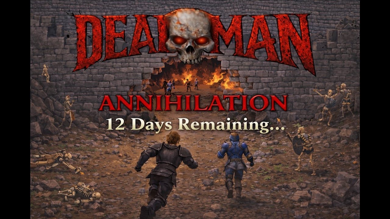 Old School Runescape / DEADMAN ANNHILATION / 12 DAYS REMAINING / LIVESTREAM