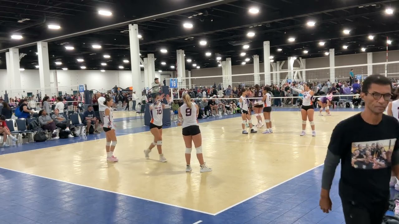 OWV U16 PURPLE VS USA SOUTH 16 PREMIER BLACK SET 1