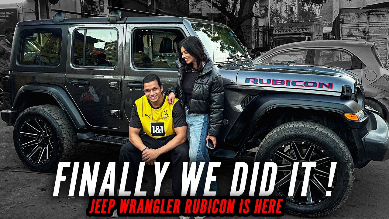 FINALLY HUMNE JEEP WRANGLER RUBICON KHAREED LI😍🎉