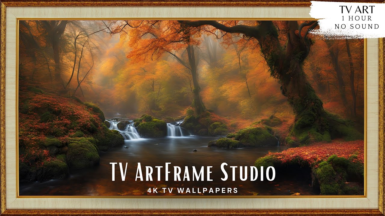 4K Frame TV Art Autumn Cozy Landscape | TV Screensaver Wallpaper | Autumn Decor | Fall Colors