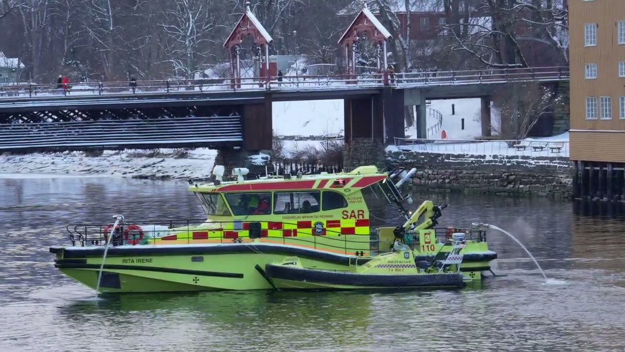 Nye brannbåten i Trondheim 2