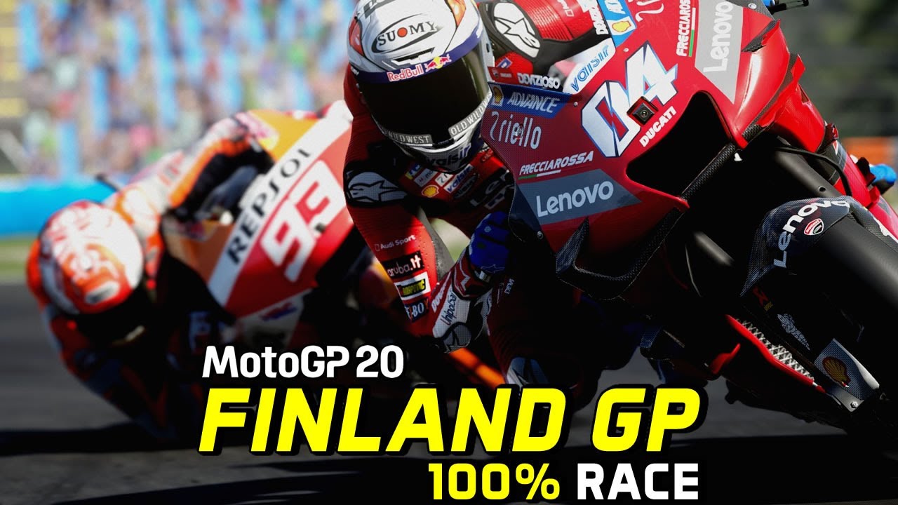 MotoGP 20 | 100% Race - Finnish GP with Andrea Dovizioso
