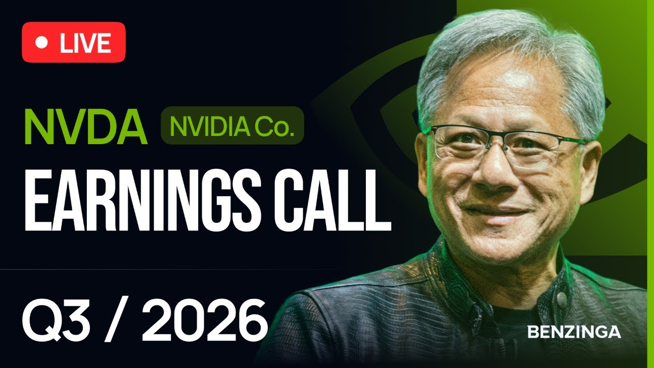 Nvidia Q3 FY26 Earnings Call | $NVDA | 🔴 WATCH LIVE