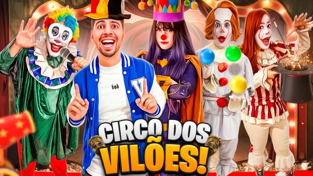 TRANSFORMARAM A MINHA CASA EM UM CIRCO!! FICOU INCRÍVEL!!