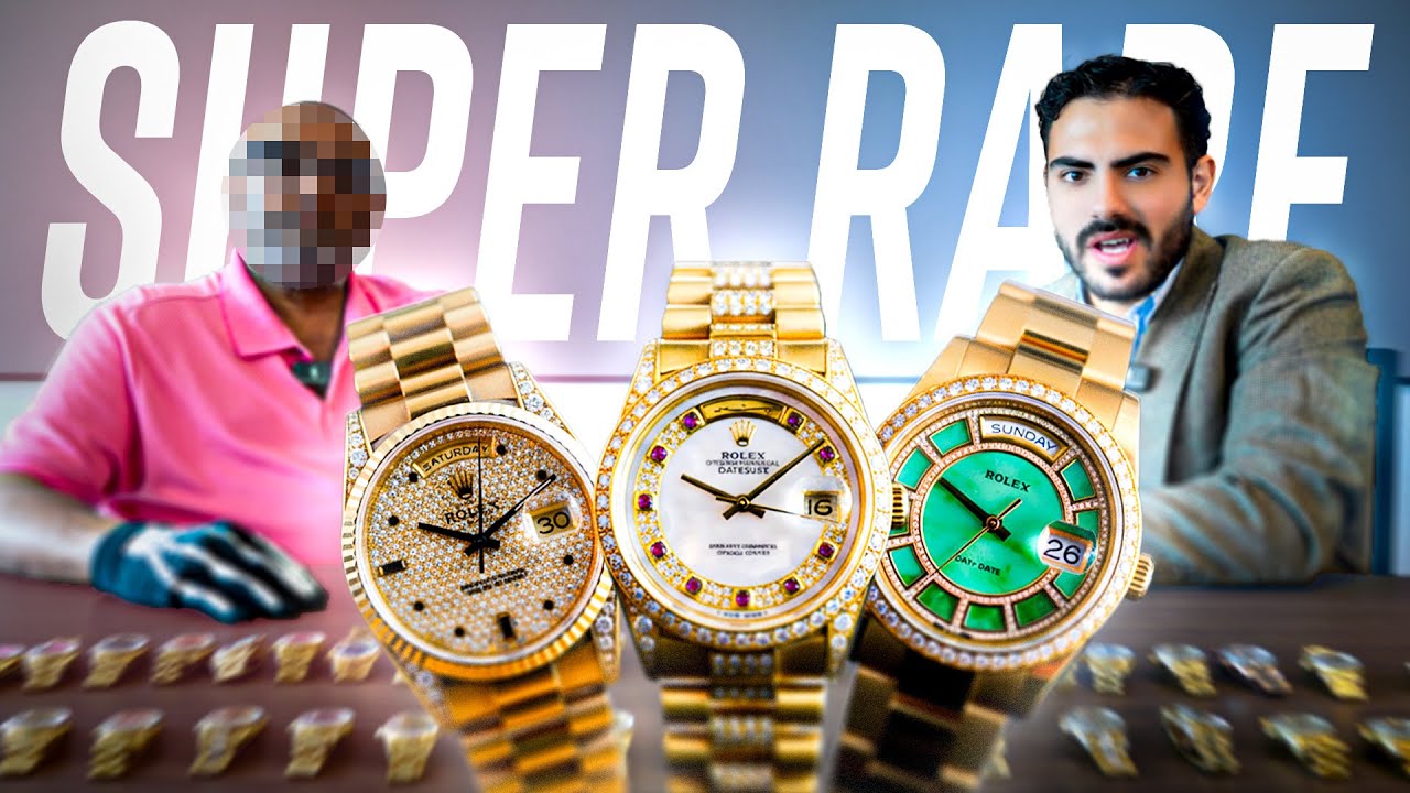 INSANE $2M+ Rolex Day-Date Gemstone Collection | Hidden Collector Reveals His Rarest Watches
