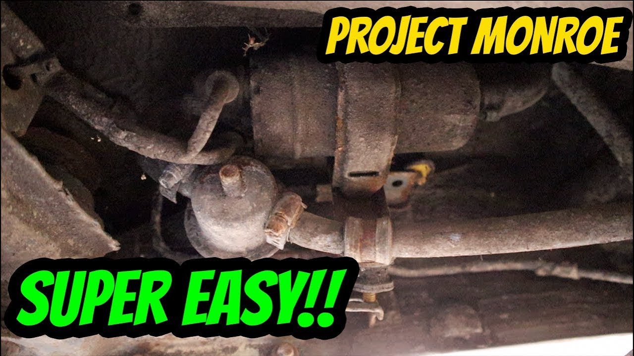 Changing the BMW e30 Fuel Pump - External | Project Monroe