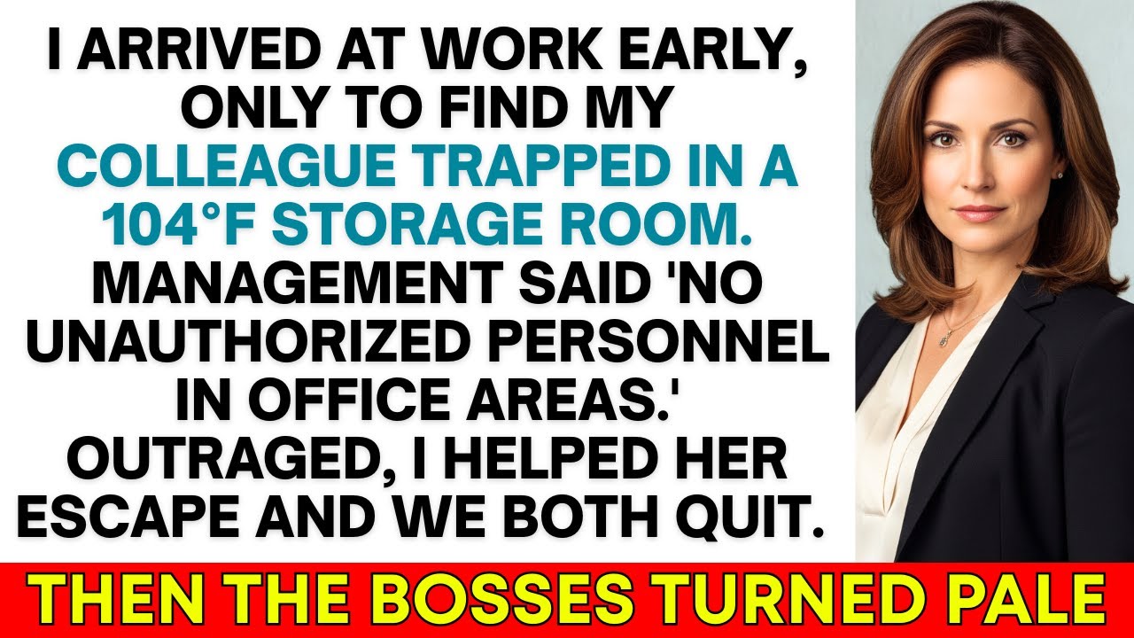 Я спас своего коллегу из душной кладовой-тюрьмы руководства, оставив боссов в шоке