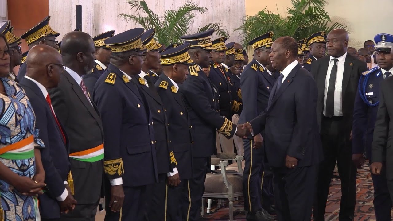 L’administration du territoire et la classe politique reçues par le président Alassane Ouattara