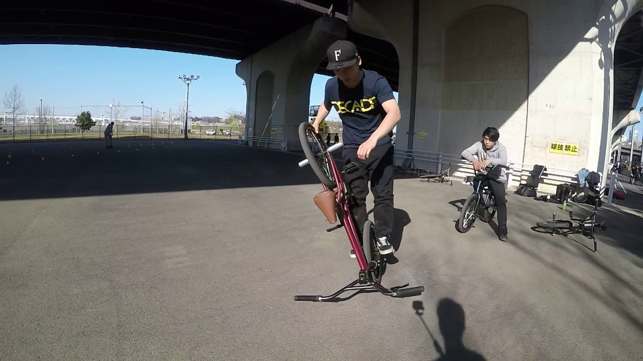 [ BMX フラットランド HOWTO #17] ヒッチハイカー flatland