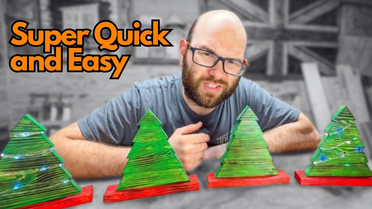 Build a Forest of Scrap Wood Trees and Make Christmas Cash!