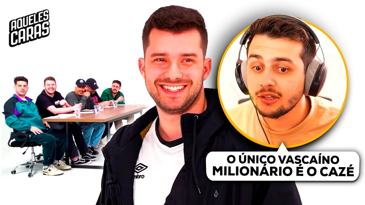 GABE REAGE A QUEM É O MILIONÁRIO? - AQUELES CARAS