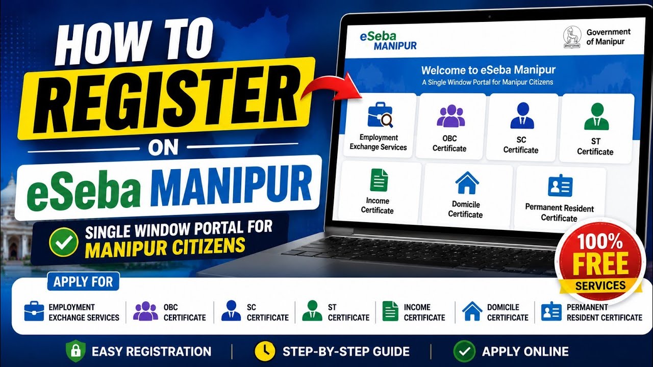 How to Register on eSeba Manipur | Complete Step-by-Step Guide 2026