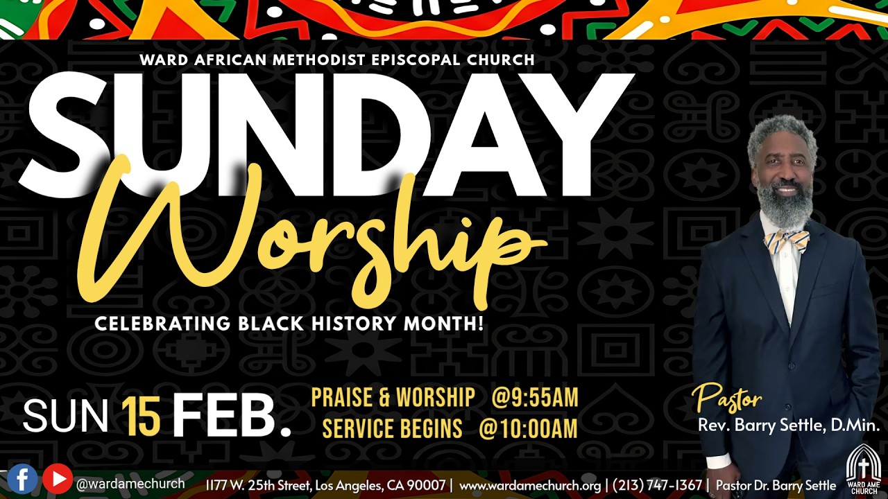 SUNDAY WORSHIP SERVICE | 🙌 Prayer • Praise • Purpose | LIVE @ Ward AME LA