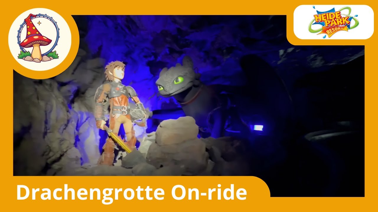 Heide Park Drachengrotte On-ride 2025 4K