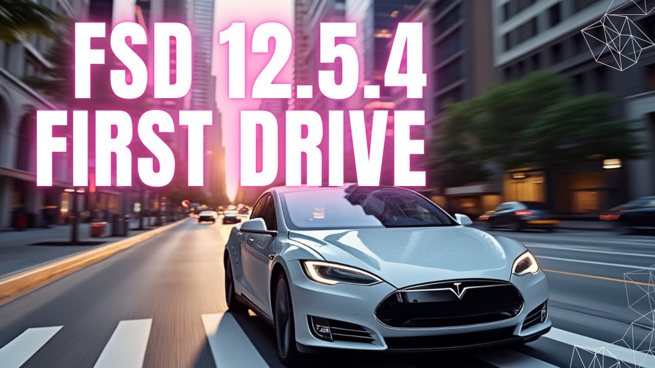 FSD 12.5.4 First Drive