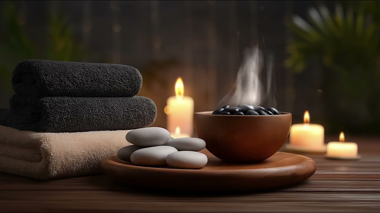 Soft Nightfall — gentle rain, warm glow and a dreamy night calm