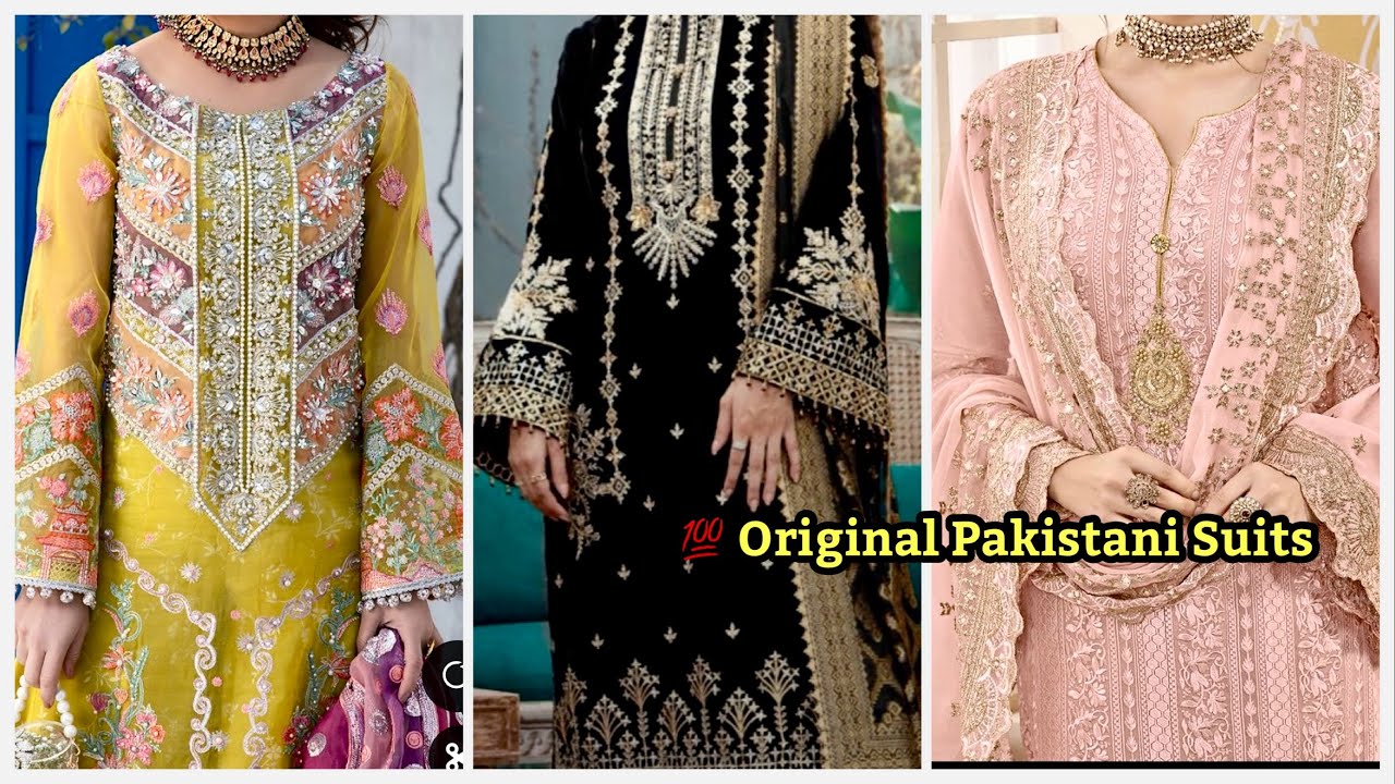 Original Pakistani ✅✅ Party Wear Suits 🔥🔥 Single Available✅ wholesale market in Chandni Chowk