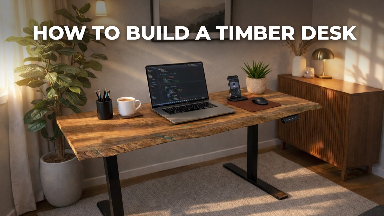 How to build a Timber desk.