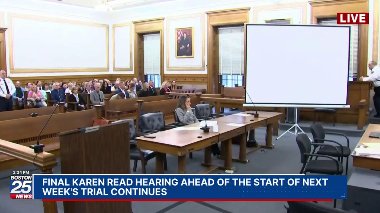 WATCH LIVE: Final Karen Read hearing ahead of the start of next week's trial continues.