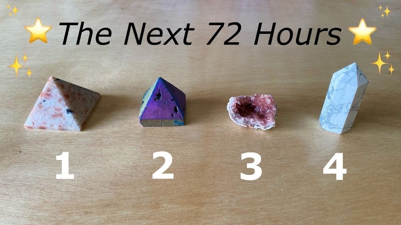 WHAT YOUR SPIRIT GUIDES WANT YOU TO KNOW FOR THE NEXT 72 HOURS🌙✨ PICK A CARD