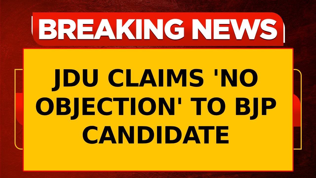 Suspense Over Speaker Post Grows: JDU Claims 'No Objection' to BJP Candidate | Latest News