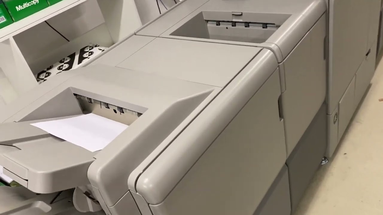 Ricoh Pro C7100 with all possible options