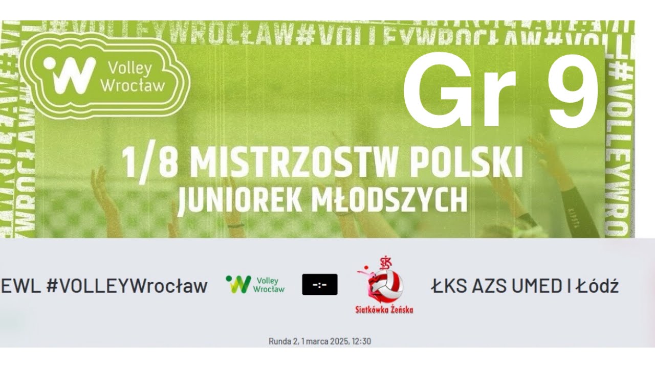EWL Volley Wrocław - ŁKS AZS UMED Łódź  - 01/03/2025