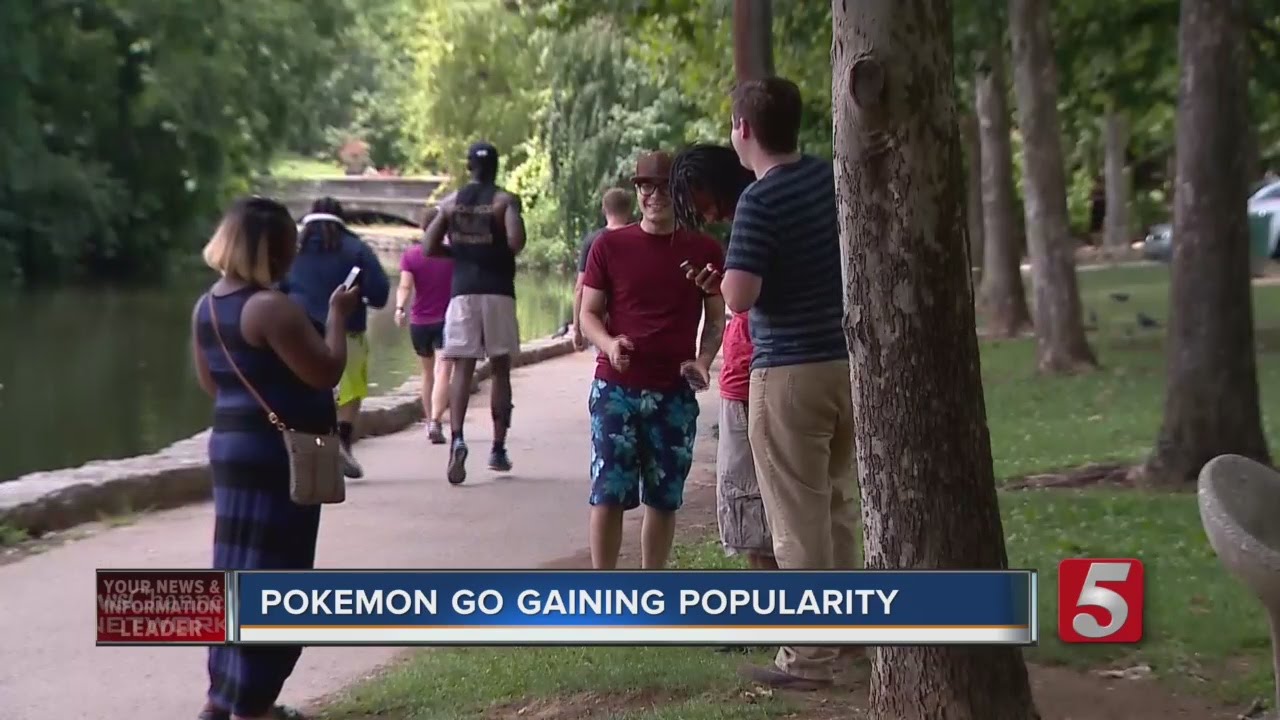 Pokemon Go Craze Hits Nashville