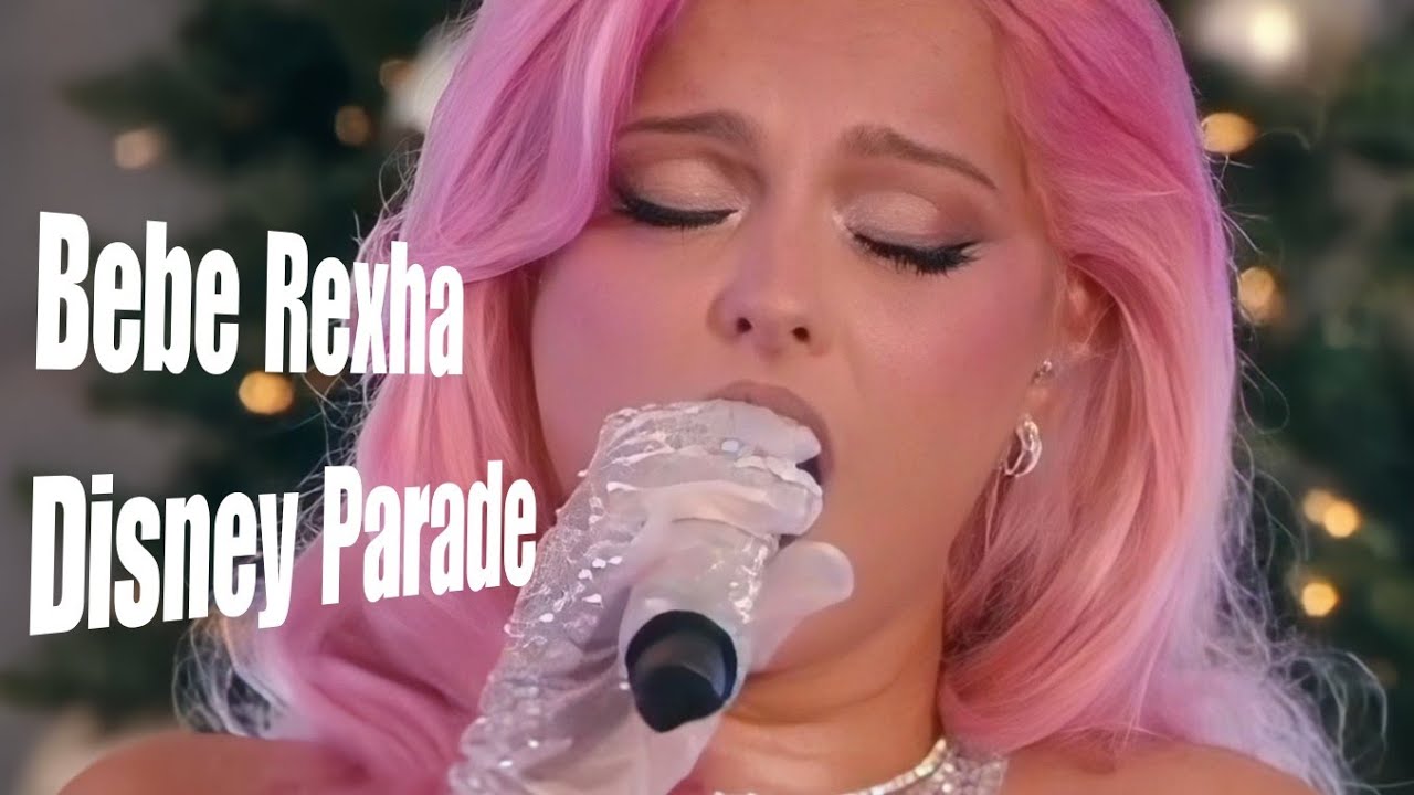 Bebe Rexha sings Last Christmas in the Disney Parks Magical Christmas Day Parade ✨️🤍 