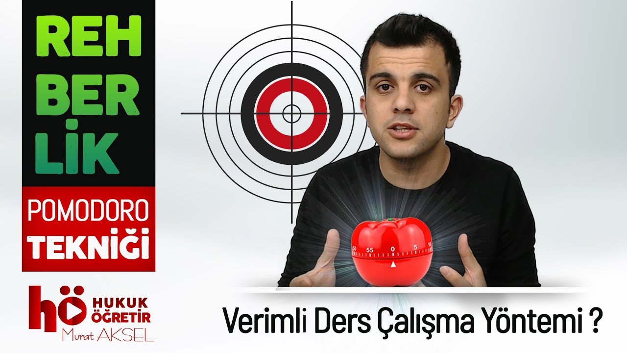 POMODORO | Verimli Ders Çalışma Yöntemi ? | Murat AKSEL