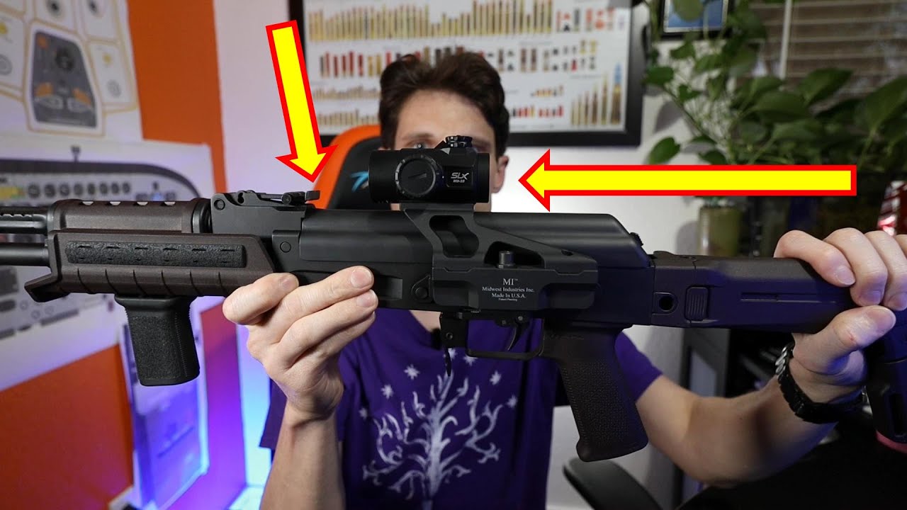 AK47 Red Dot and Iron Sight Co Witness?