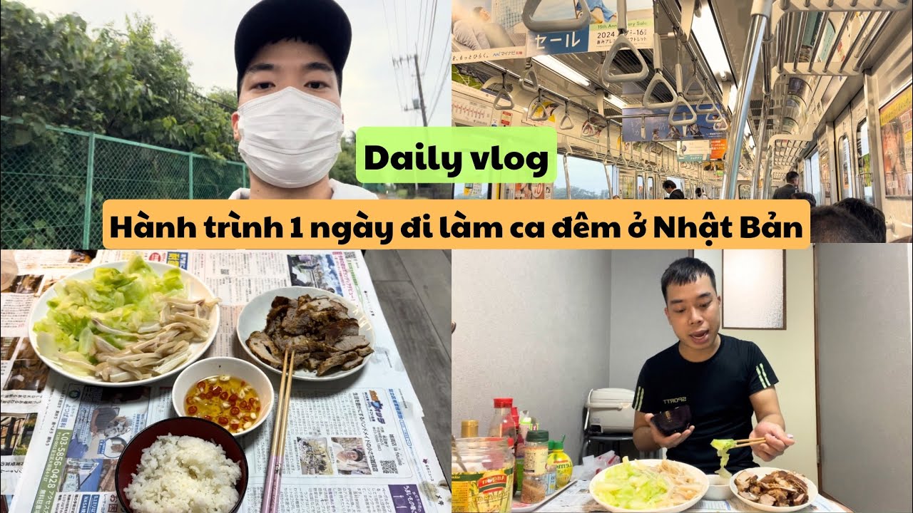 513| Daily vlog | Cuộc Sống Và 1 Ngày Làm Việc Ở Nhật Của Mình Diễn Ra Như Thế Nào? | Đức Thư Vlogs