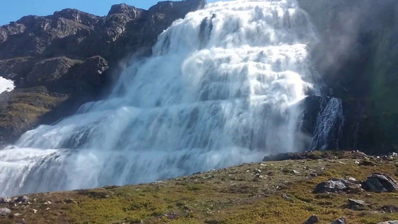 Dynjandi waterfall