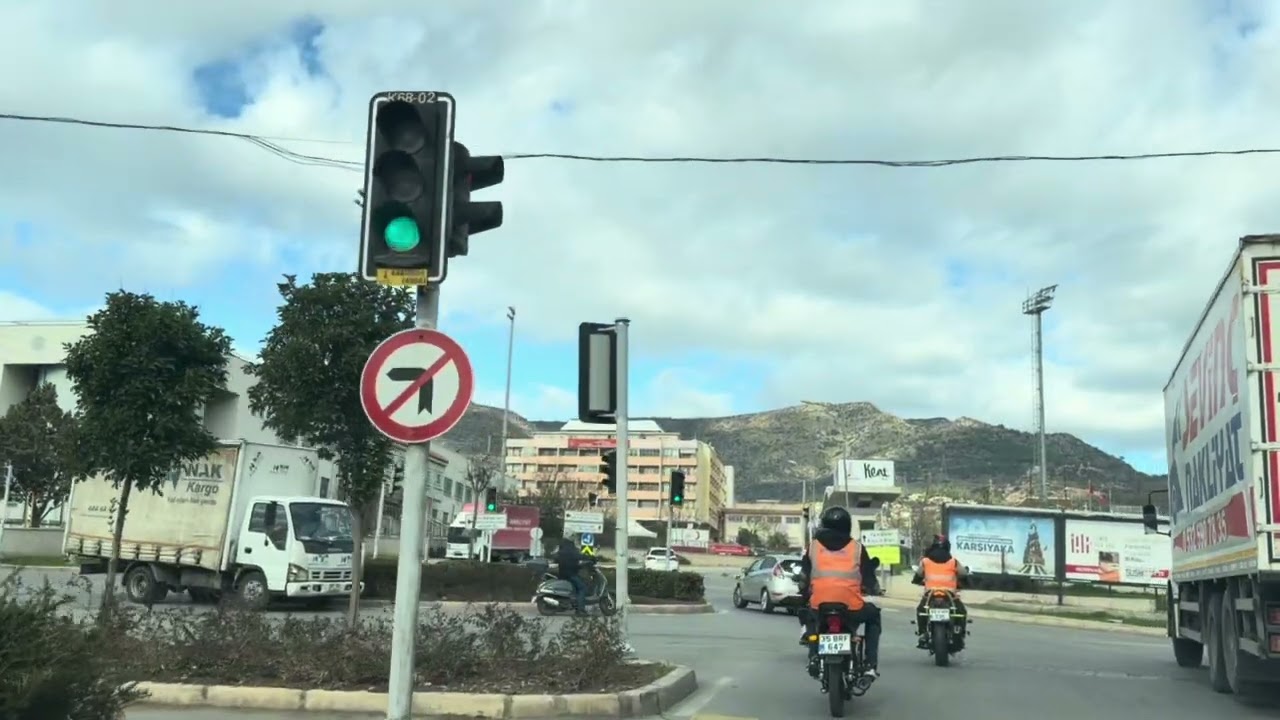 Karşıyaka Örnekköy motosiklet Sınav parkuru güzergah iki bostanlı sürücü kursu