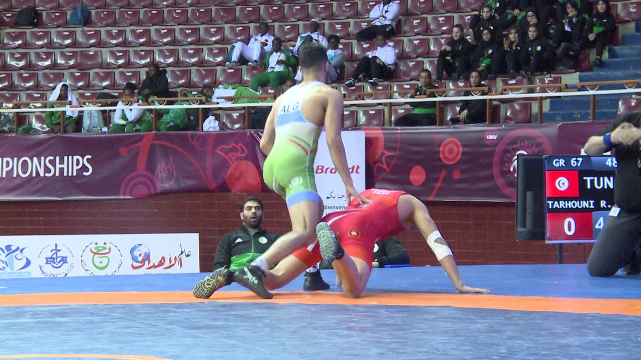 Round 5 GR - 67 kg: R. TARHOUNI (TUN) v. I. GHAIOU (ALG)