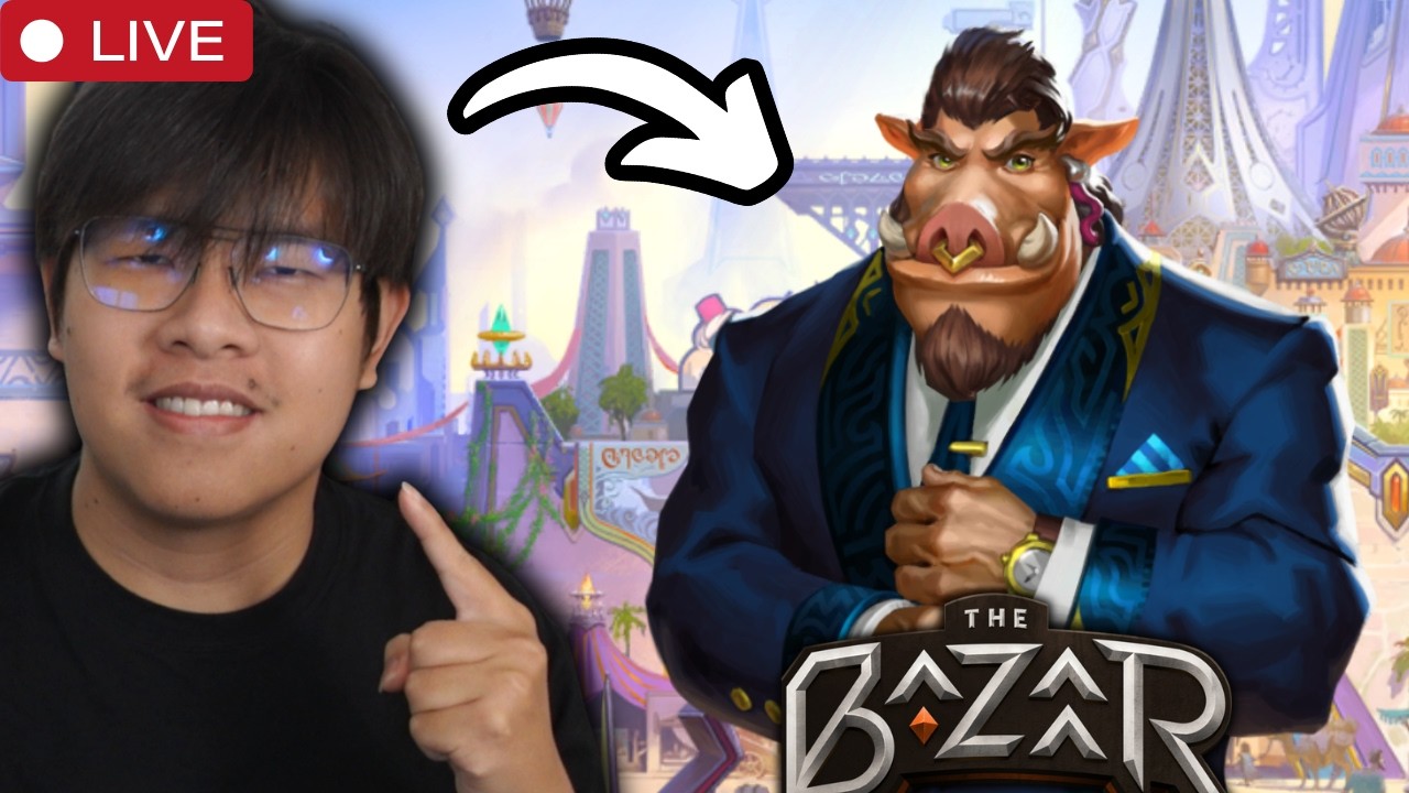 สตรีมเมอร์น้ำดี ไม่บิดคนดู มาแล้วครับ ☝️😎 - The Bazaar