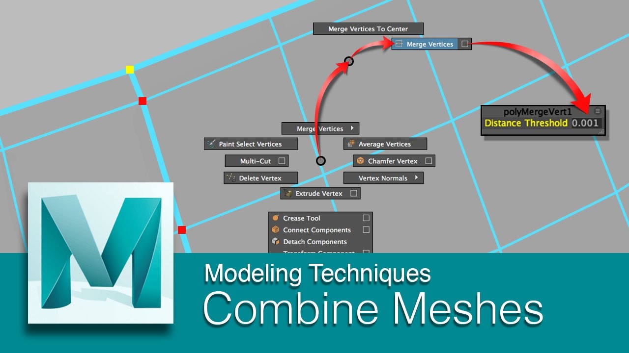 DART 106 Intermediate Maya: Combine Meshes