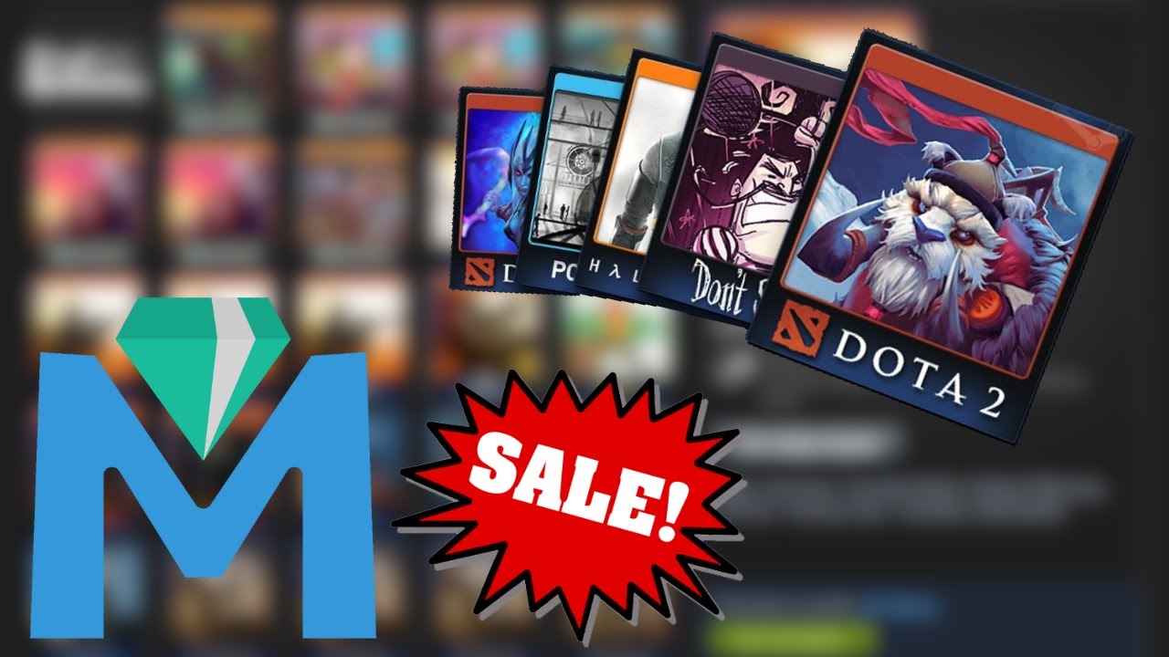 The BEST place to find discounted steam trading cards...