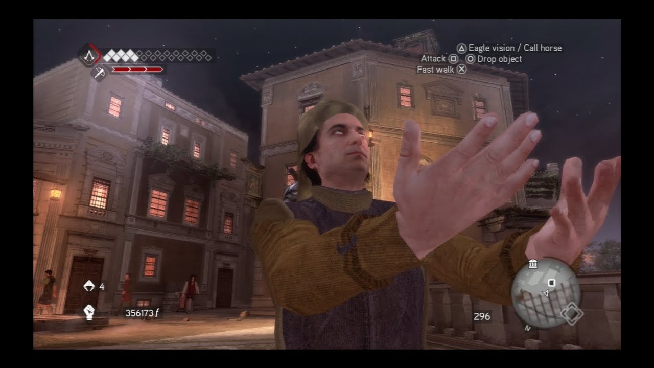 Assassin's Creed Brotherhood — Подборка забавных и жестоких моментов — Убийства — Рэгдоллы | Sly