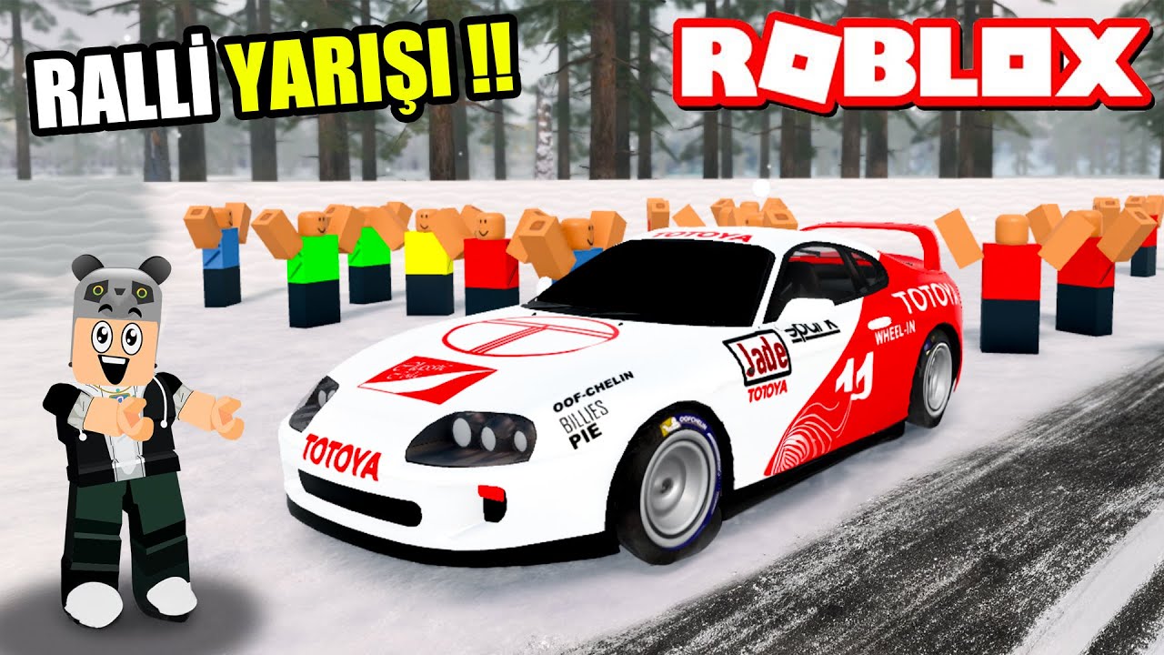 Ralli Araba Yarışı Oynuyorum !! - Roblox